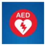 Logo of AED Locator android Application 