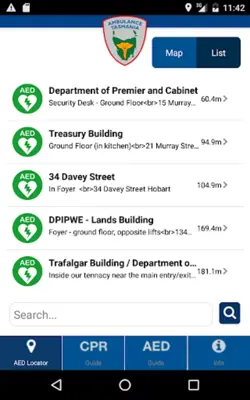 AED Locator android App screenshot 0