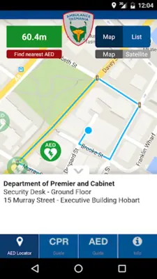 AED Locator android App screenshot 10