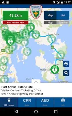 AED Locator android App screenshot 4