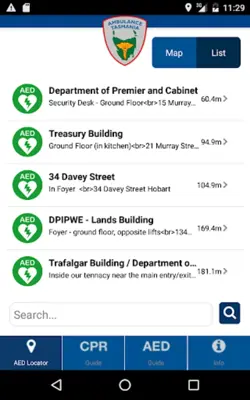 AED Locator android App screenshot 6