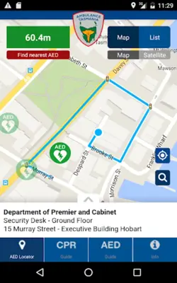 AED Locator android App screenshot 7